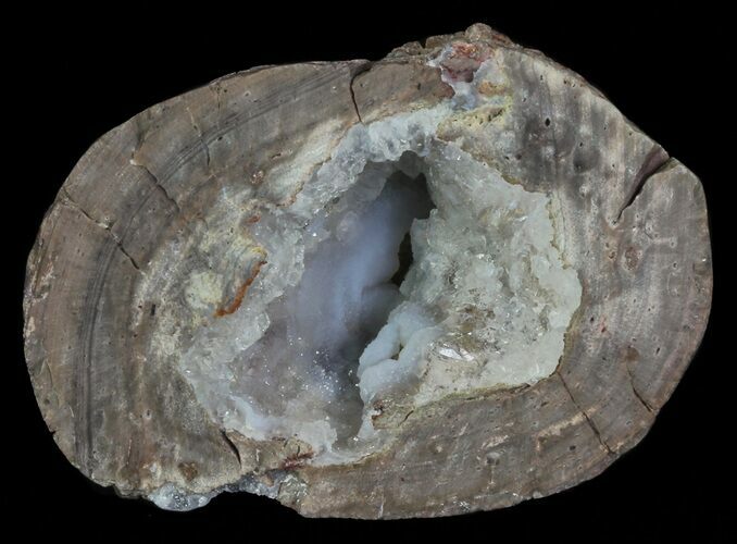 Crystal Filled Dugway Geode (Polished Half) #67504